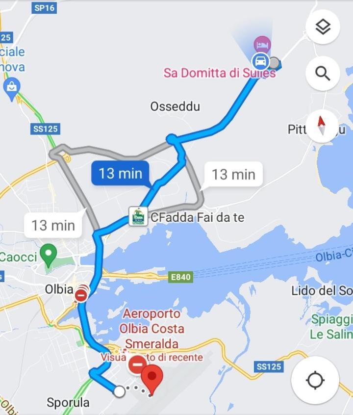 דירות אולביה Sa Domitta Di Suiles מראה חיצוני תמונה